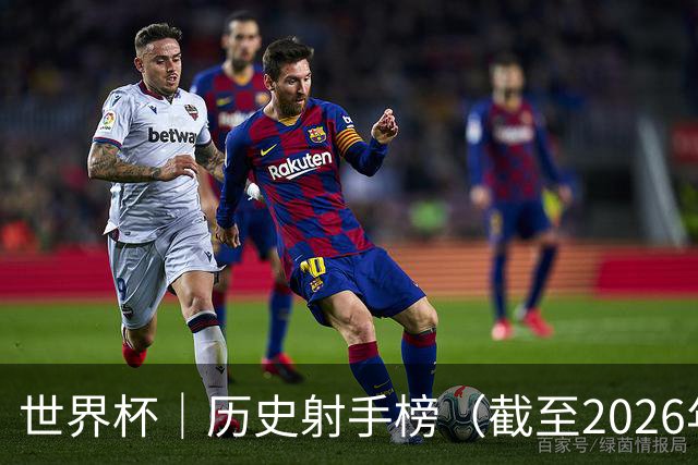 世界杯｜历史射手榜（截至2026年6月22日）